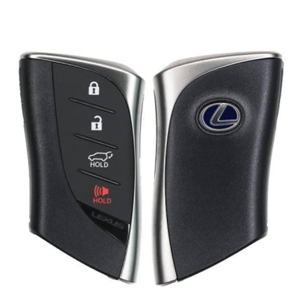Oem NEW: LEXUS 4 BUTTON PROXIMITY REMOTE SMART KEY / HYBRID-BLUE LOGO / FCC:HYQ14FBF / PN 8990H-760 RSK-LEX-76040 - main